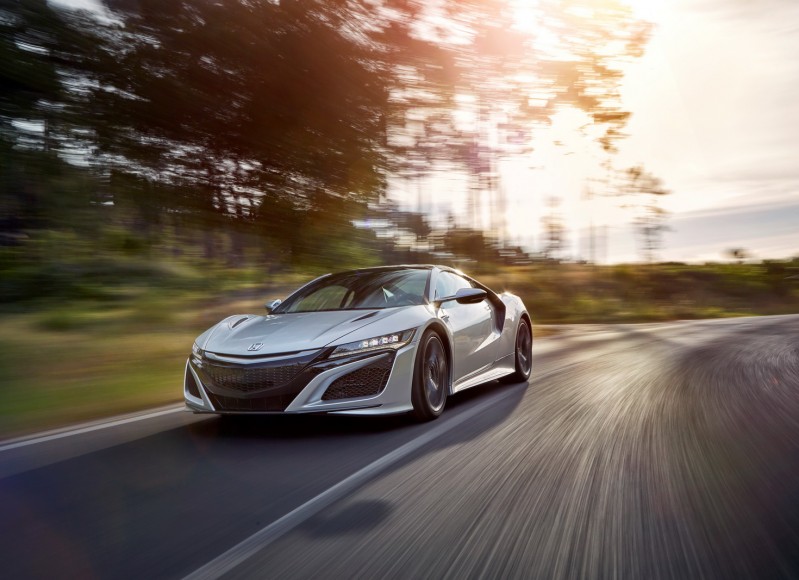 HONDA NSX SILVER METALLIC