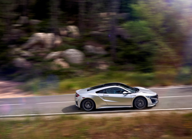 HONDA NSX SILVER METALLIC