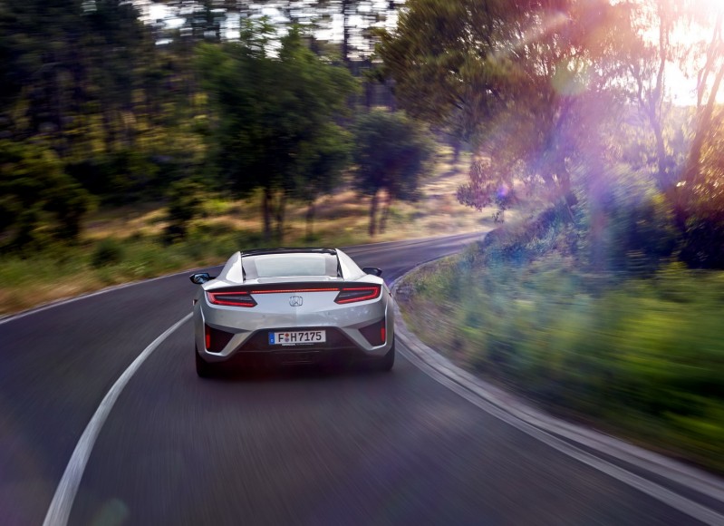 HONDA NSX SILVER METALLIC