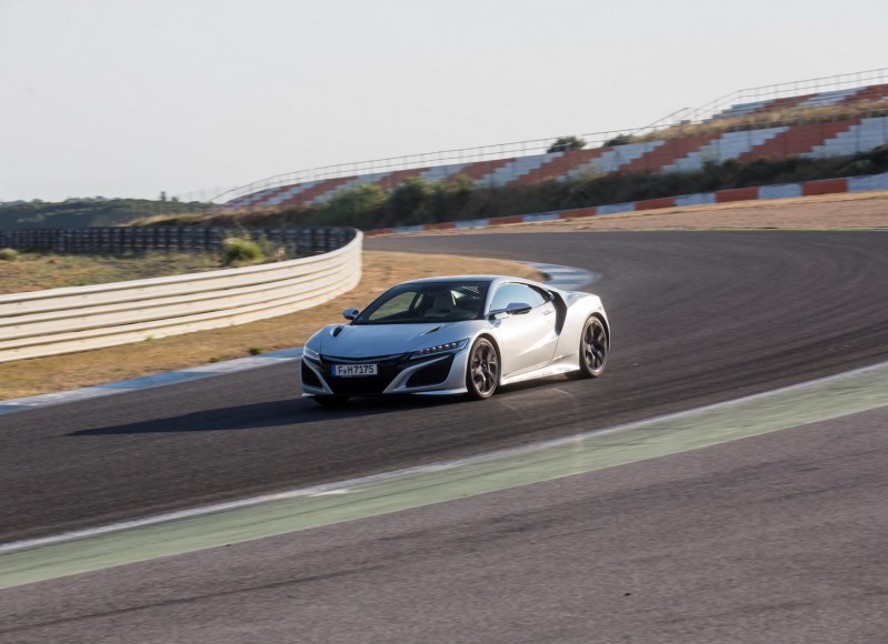 HONDA NSX TRACK SILVER