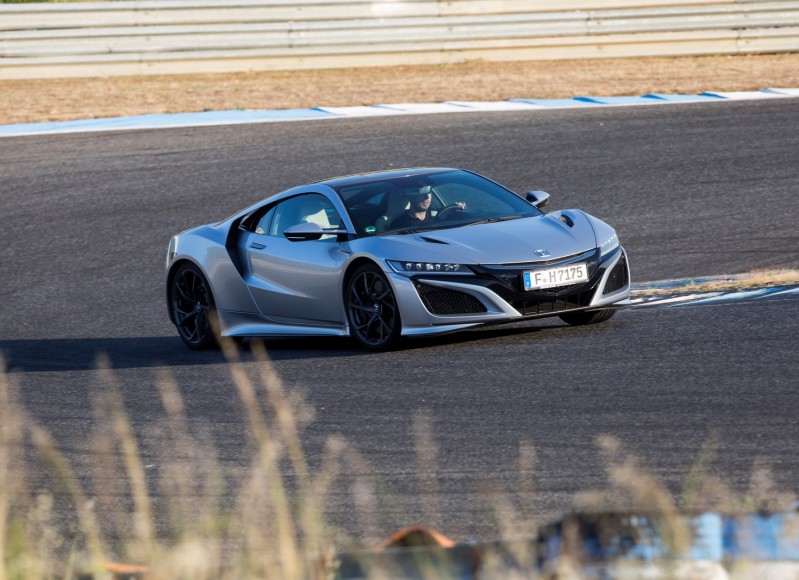 HONDA NSX TRACK SILVER