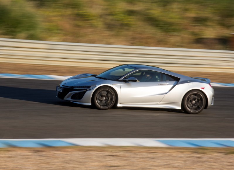 HONDA NSX TRACK SILVER