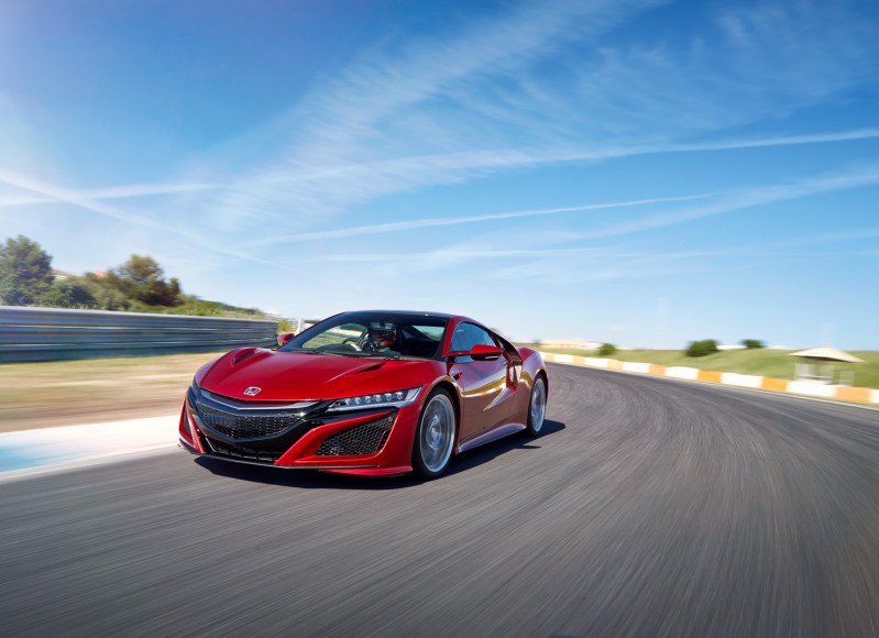 HONDA NSX VALENCIA RED PEARL