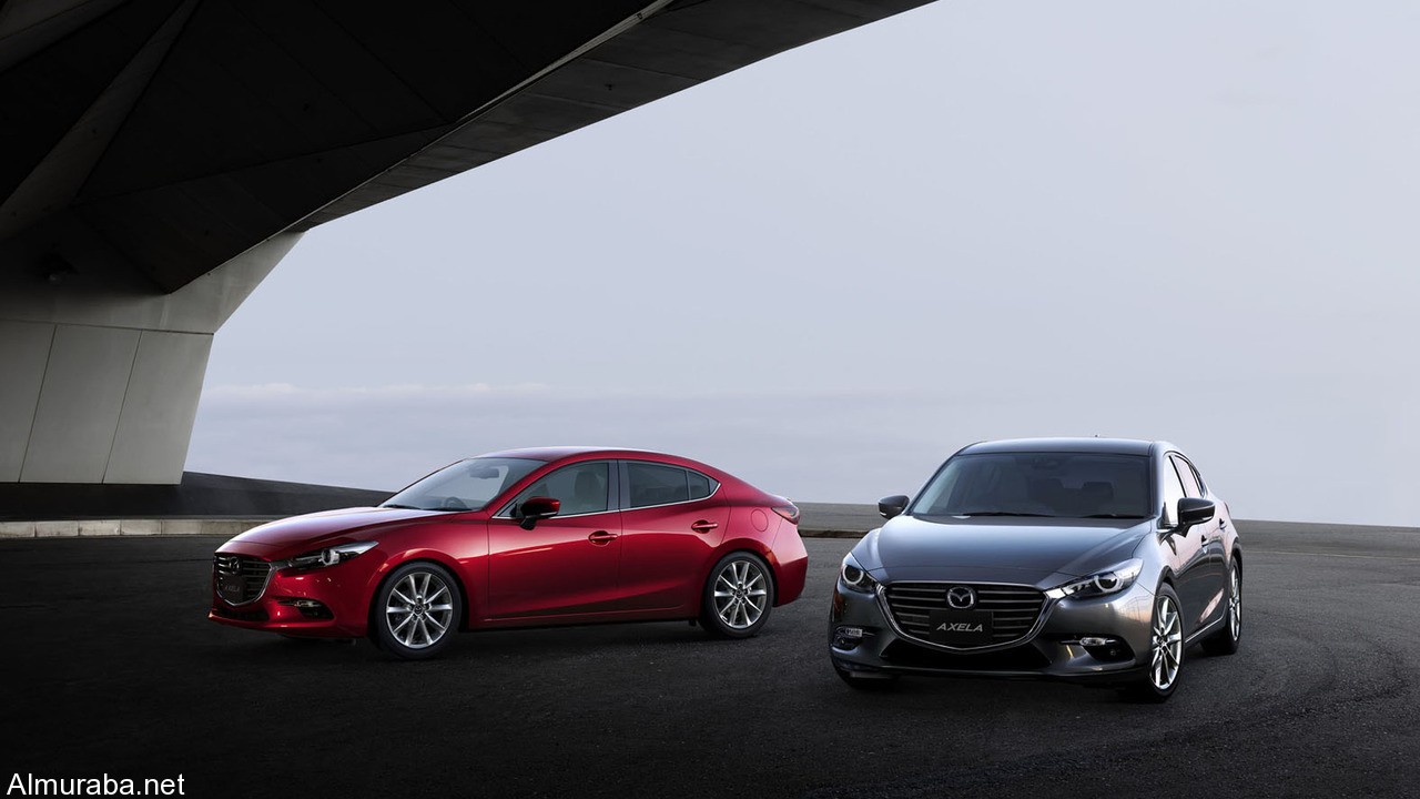 "مازدا" تكشف الستار عن مازدا 3 فيس ليفت في اليابان Mazda 4