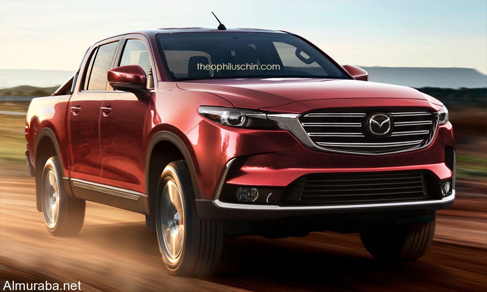 "صور افتراضية" لمازدا BT-50 بيك أب الجيل الثالث Mazda 1