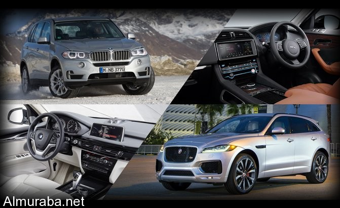 أيهما تفضلون، "جاغوار" F-Pace أم "بي إم دبليو" X5؟ Jaguar vs. BMW 6