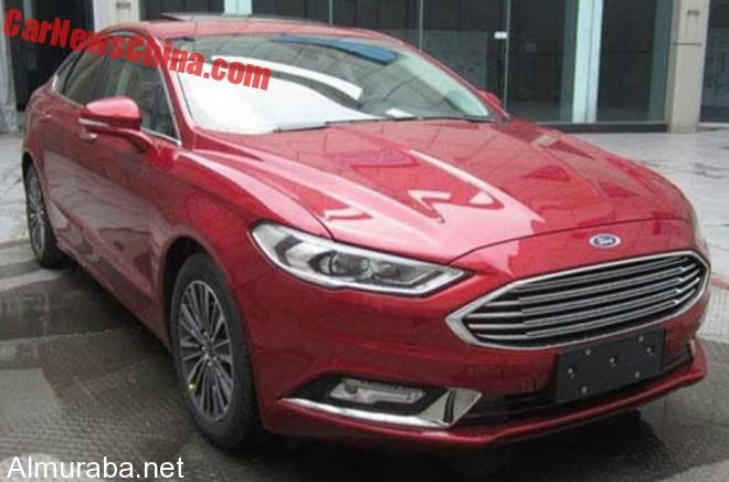 “صور تجسسية” فورد “مونديو” فيس ليفت الجديدة بالصين Ford Mondeo