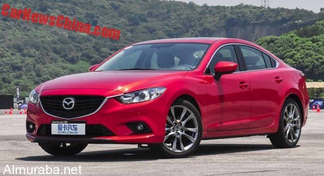 "صور تجسسية" لمازدا 6 فيس ليفت الصينية Mazda 3