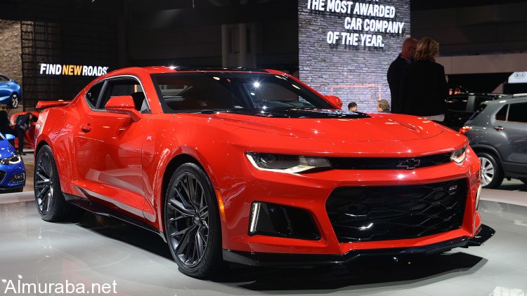 قوة “شيفروليه” كامارو ZL1 موديل 2017 ستصل إلى 650 حصان Chevrolet Camaro