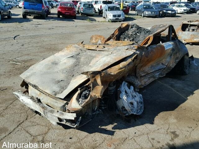 مالك سيارة "بورش" 911 محترقة بالكامل يعرضها للبيع Porsche 5