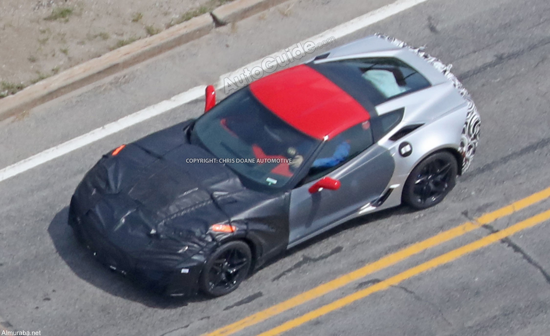 "صور تجسسية" غامضة لنموذج كورفيت اختباري قد يكون ZR1 الجديدة Chevrolet Corvette 3