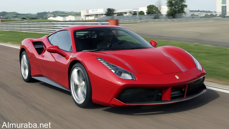 9)فيراري GTB 488