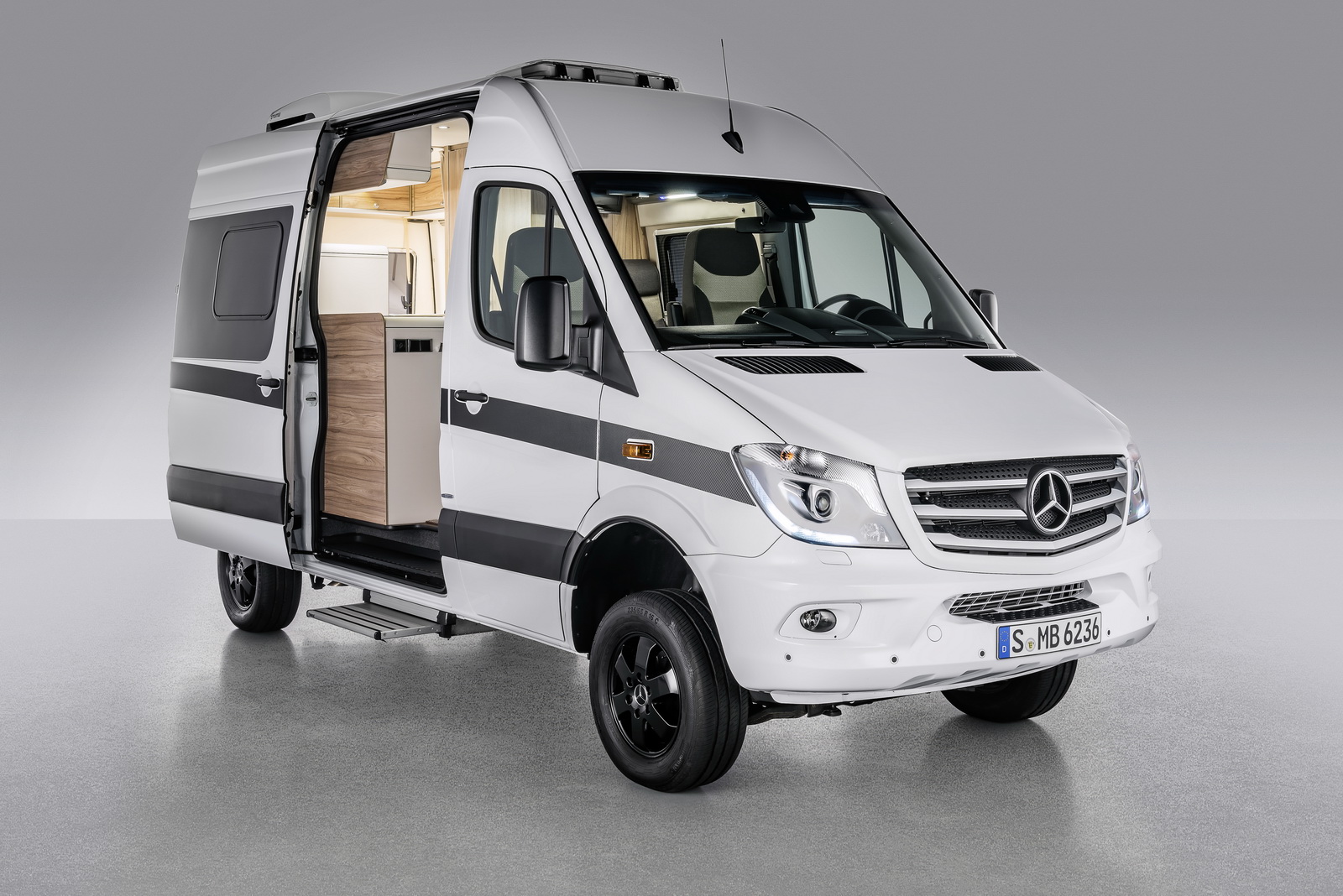 HYMERCAR Grand Canyon S auf Mercedes-Benz Sprinter Basis – Exterieur ;HYMERCAR Grand Canyon S on Mercedes-Benz Sprinter Base- Exterior;