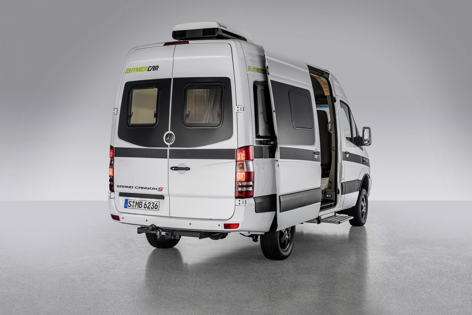 HYMERCAR Grand Canyon S auf Mercedes-Benz Sprinter Basis – Exterieur ;HYMERCAR Grand Canyon S on Mercedes-Benz Sprinter Base- Exterior;