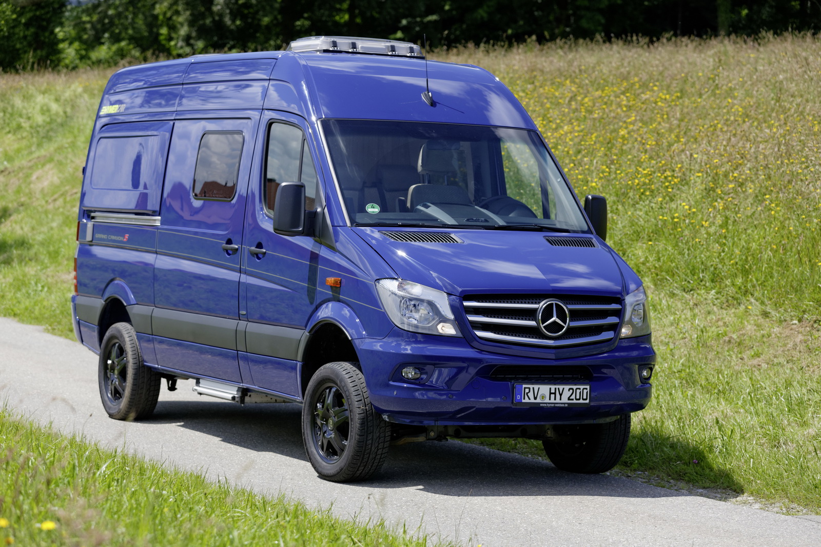 HYMERCAR Grand Canyon S auf Mercedes-Benz Sprinter Basis - Exterieur ;HYMERCAR Grand Canyon S on Mercedes-Benz Sprinter Base - Exterior;