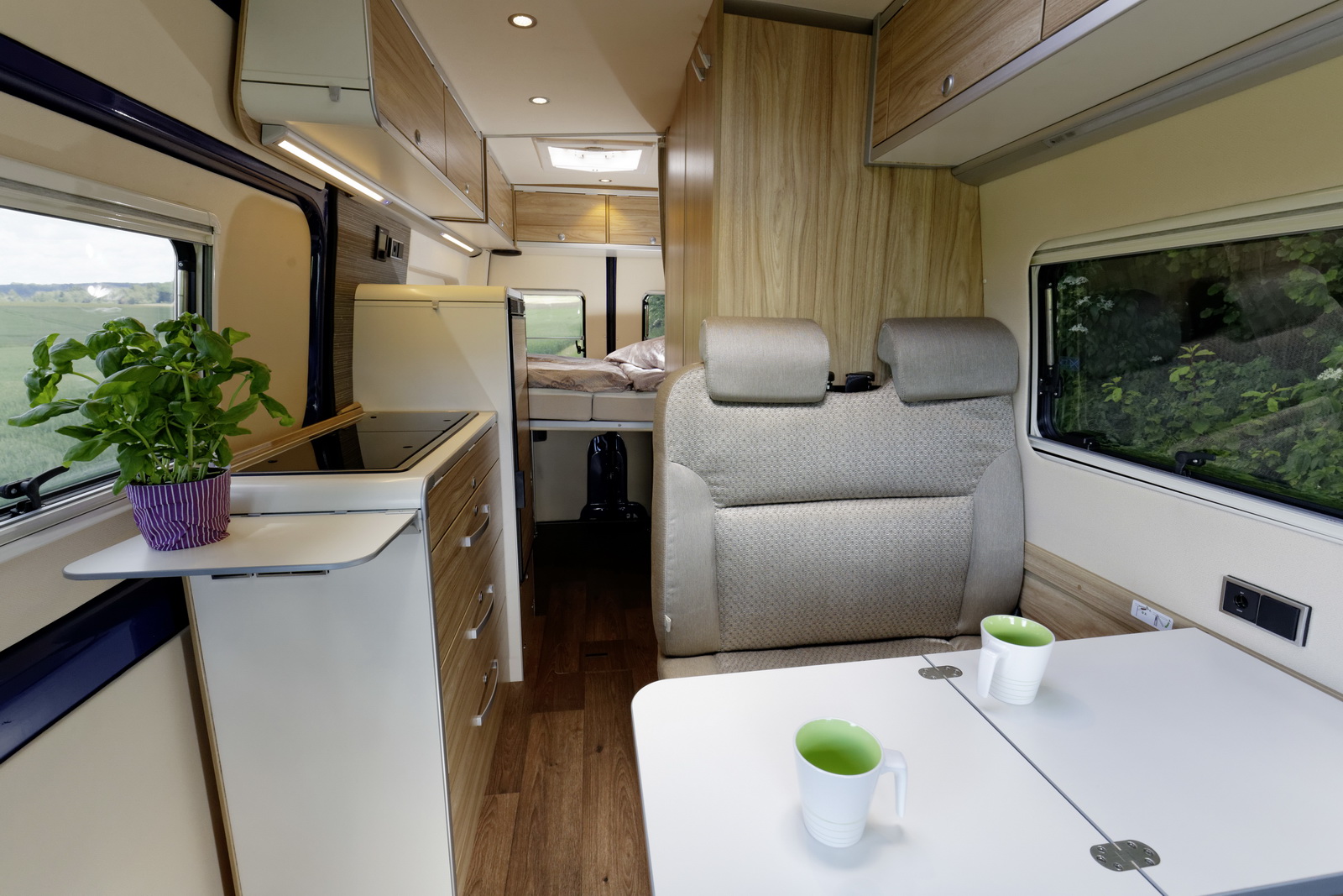 HYMERCAR Grand Canyon S auf Mercedes-Benz Sprinter Basis - Interieur ;HYMERCAR Grand Canyon S on Mercedes-Benz Sprinter Base - Interior;