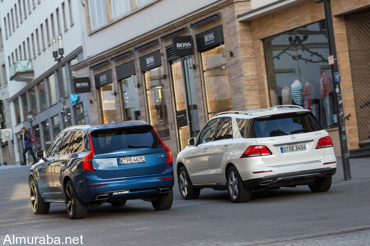 مقارنة بين سيارتي إس يو في فارهة هجينة، "مرسيدس" GLE 500 e 4Matic أمام "فولفو" XC90 T8 AWD 1