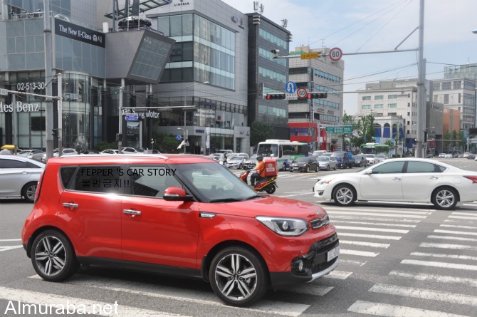 “صور تجسسية” لكيا سول فيس ليفت بدون تمويهات في كوريا Kia Soul