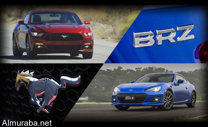 "استطلاع رأي" أيهما تفضلون، "سوبارو" BRZ أم "فورد" موستانج فاستباك V6؟ Ford vs. Subaru 4