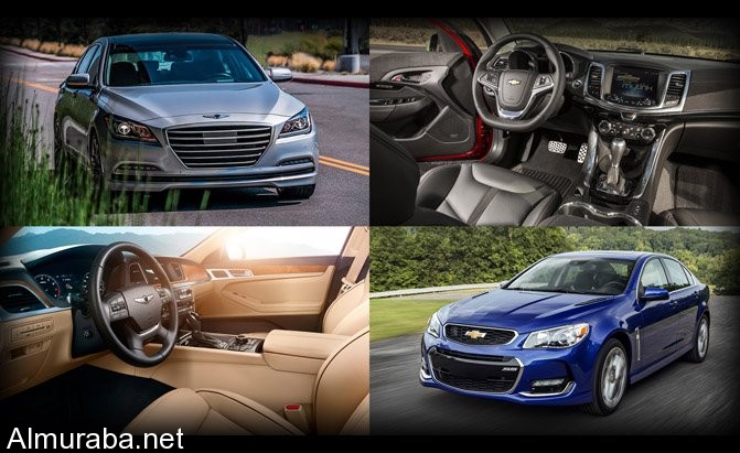 “استطلاع رأي” أيهما تفضلون، “جينيسيس” G80 الجديدة أم “شيفروليه” SS؟ Genesis vs. Chevrolet