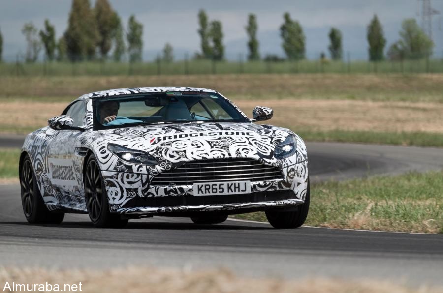 “فيديو تجسسي” لأستون مارتن DB11 بمحرك إيه إم جي توربيني Aston Martin