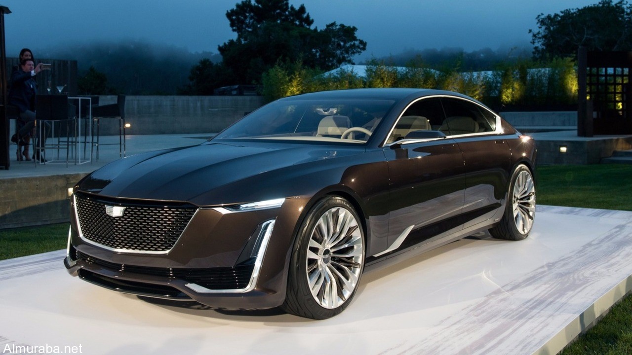 “كاديلاك” تكشف الستار عن سيارتها السيدان الفاخرة كونسبيت في كاليفورنيا Cadillac