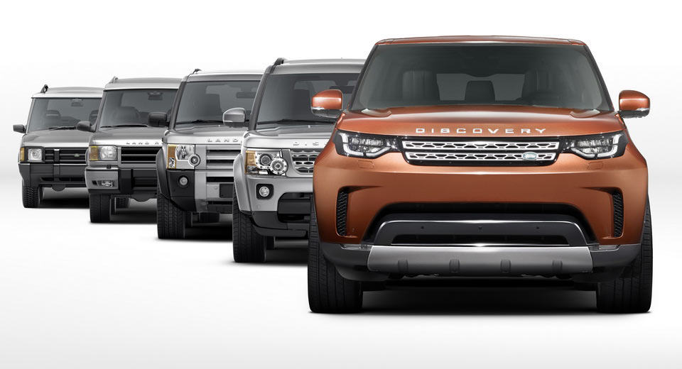 "لاند روڤر ديسكڤرى 2017" قد تدشن بمحرك ديزل سعة 2 لتر Land Rover Discovery 12