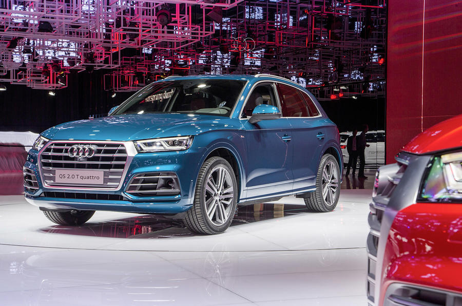 The new Audi Q5, Paris Motor Show 2016