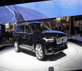 “فيديو“ شاهد العرض الأول لسيارة “فولفو XC90“ موديل 2016 من معرض باريس للسيارات Volvo XC90