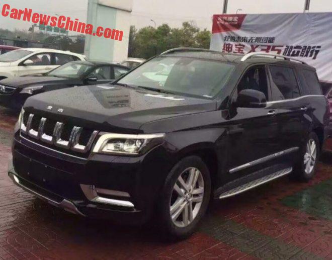 “بالصور” بكين أوتو تتجهز لطرح BJ90 الرائدة الجديدة في السوق الصينية Beijing Auto