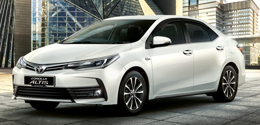 “تويوتا” تدشّن فيس ليفت كورولا ألتيس 2017 في ماليزيا Toyota Corolla