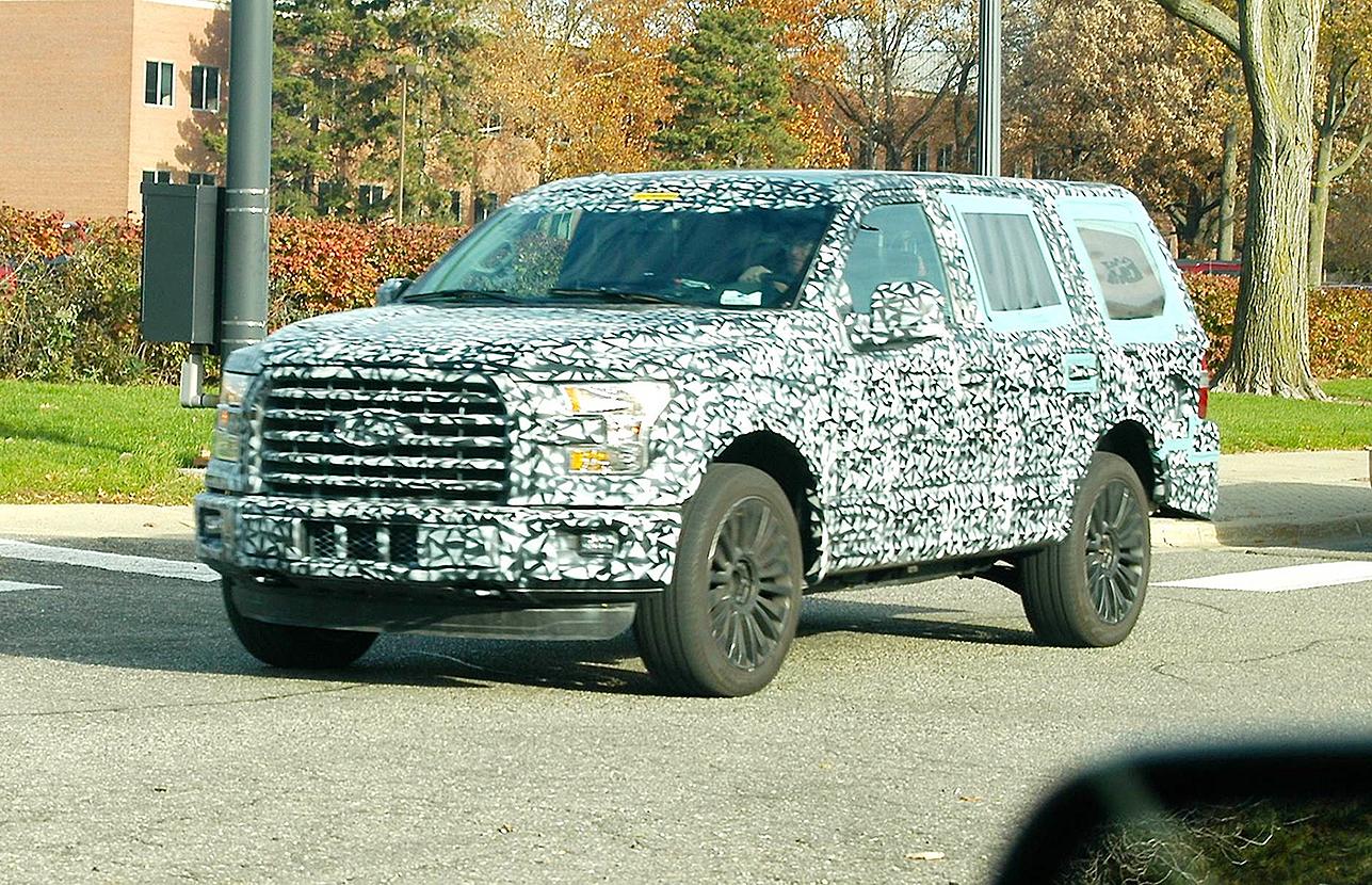 "صور تجسسية" تكشف مزيدا من التفاصيل عن الجيل القادم من الفورد إكسبيديشن 2018 Ford Expedition 4