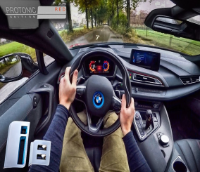 “فيديو“ شاهد اختبار قيادة لسيارة بي ام دبليو I8 موديل 2017 BMW i8 2