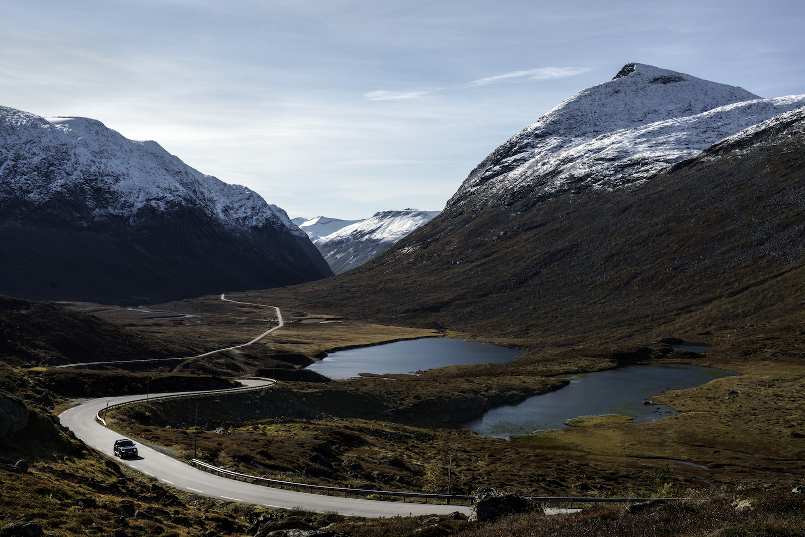 NORWAY. 2016.  The plateau between Valldal and Trollstigen. Photographed on assignment from Land Rover