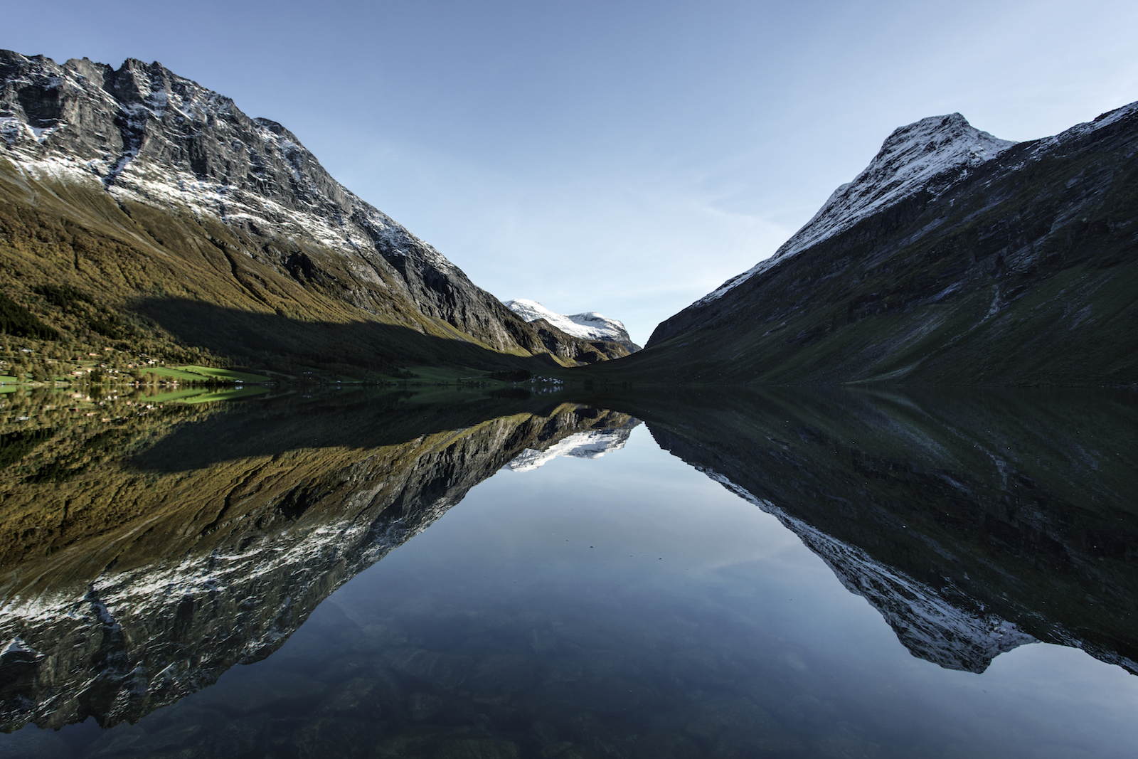 NORWAY. 2016.  Oppskredvatnet lake near Geiranger.