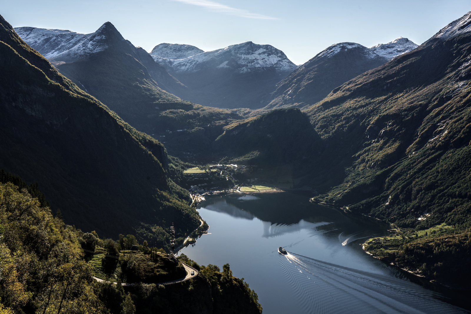 NORWAY. 2016.  Geiranger. Photographed on assignment for Land Rover