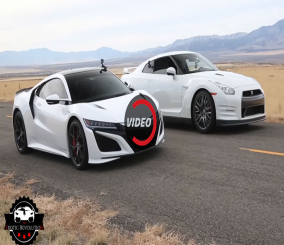 “فيديو” شاهد من الأسرع نيو أكورا NSX موديل 2017 أو نيسان GT-R موديل 2016؟