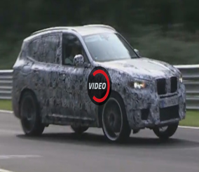 "فيديو" شاهد بي إم دبليو إكس 3 2018 BMW X3 M أثناء الاختبارات 7