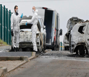 “فيديو” شاهد حادثة سطو مسلح على شاحنة تنقل ذهبا في فرنسا