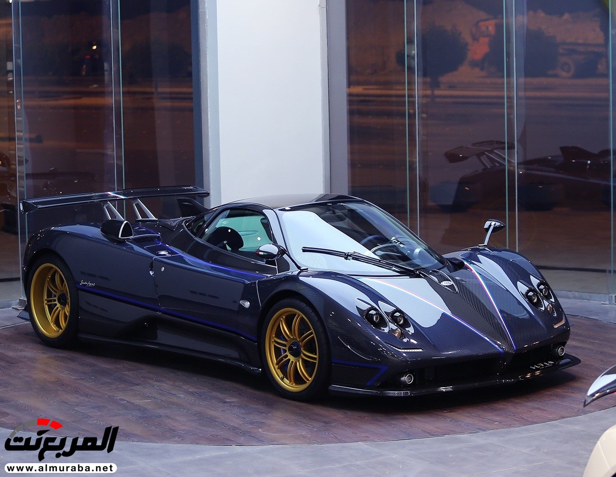 "باجاني" زوندا تريكولير معروضة للبيع بالسعودية بسعر يتوقع أن لا يقل عن 20 مليون ريال Pagani Zonda Tricolore 1