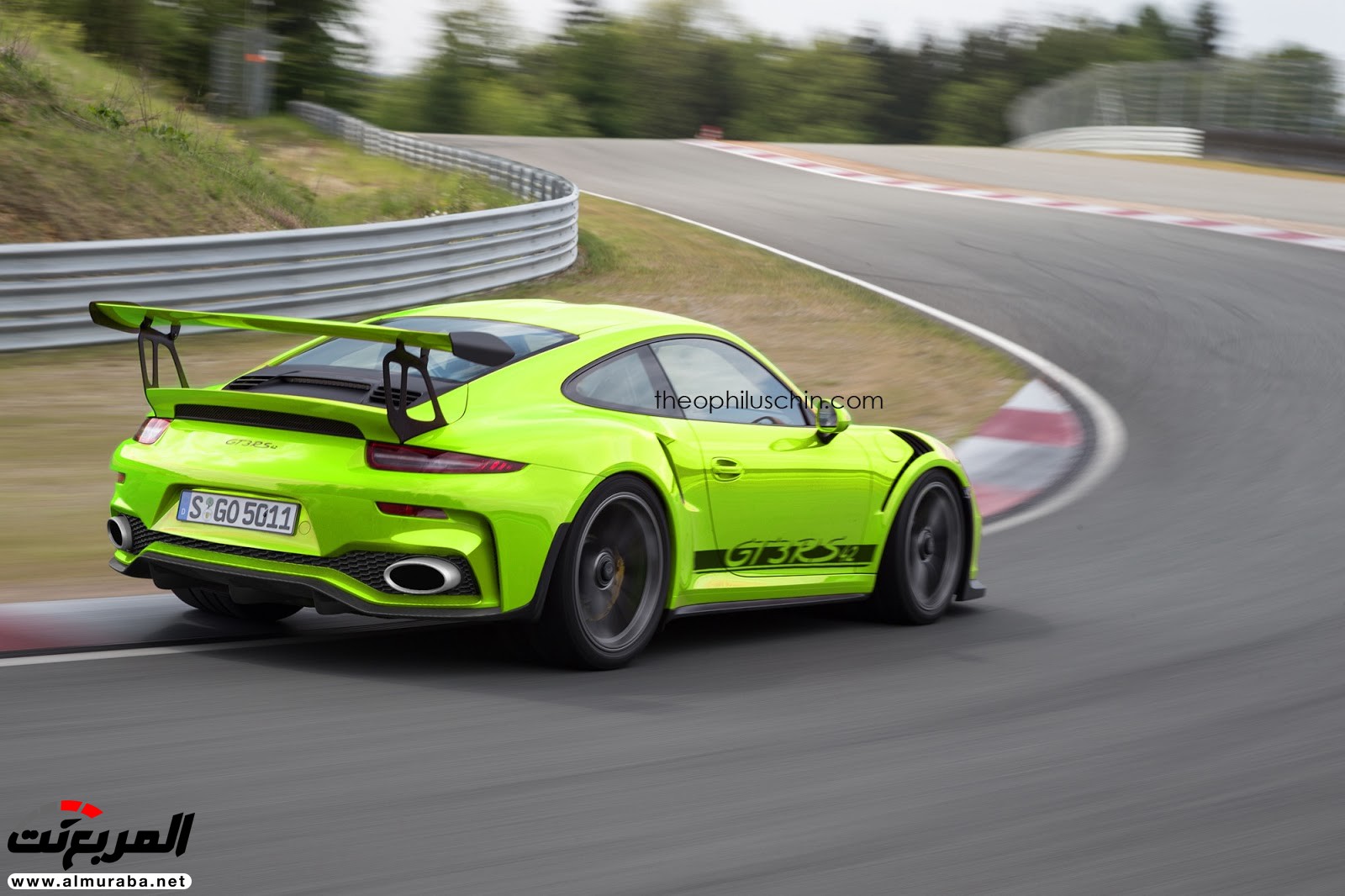 "صورة افتراضية" لفيس ليفت "بورش" 911 GT3 RS بمحرك 4.2 لتر Porsche 1