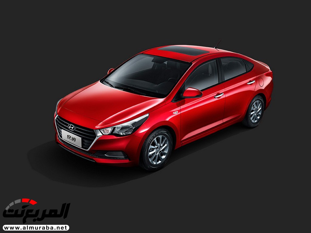 "هيونداي" أكسنت الجديدة كليا 2018 يُكشف عنها بالصين Hyundai Accent 1