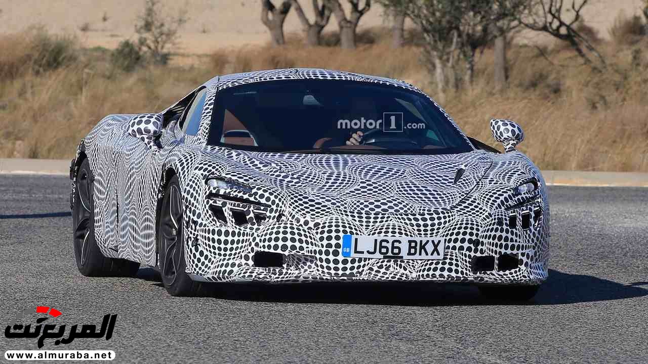 “صور تجسسية” أثناء اختبار السوبركار “مكلارين” P14 القادمة McLaren