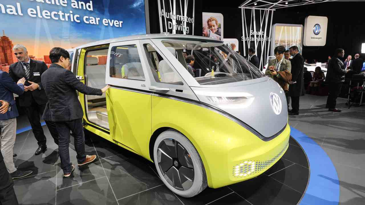 "فولكس فاجن" تكشف بديترويت عن كونسبت I.D. Buzz بشكله الكلاسيكي وداخله عالي الحداثة Volkswagen 8