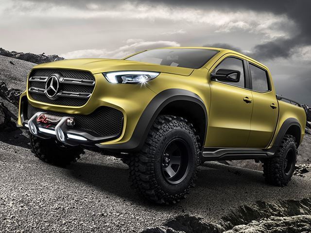 "مرسيدس" لا تنوي طرح البيك أب إكس كلاس في الولايات المتحدة Mercedes X-Class 5