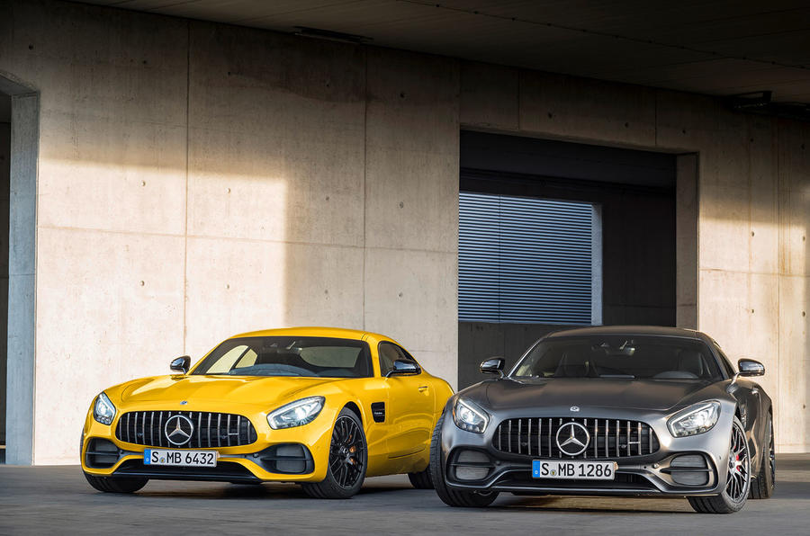 Mercedes-AMG GT C Edition 50, c190, 2017Mercedes-AMG GT S, c190