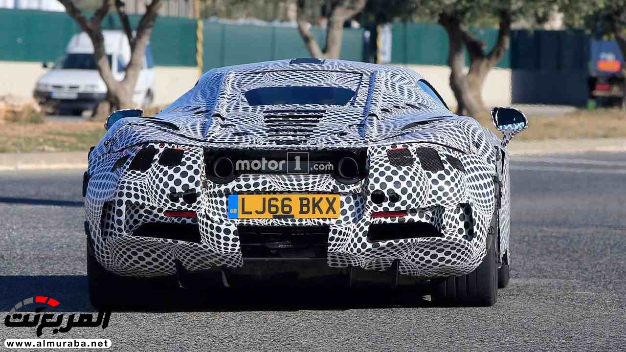 "صور تجسسية" أثناء اختبار السوبركار "مكلارين" P14 القادمة McLaren 11