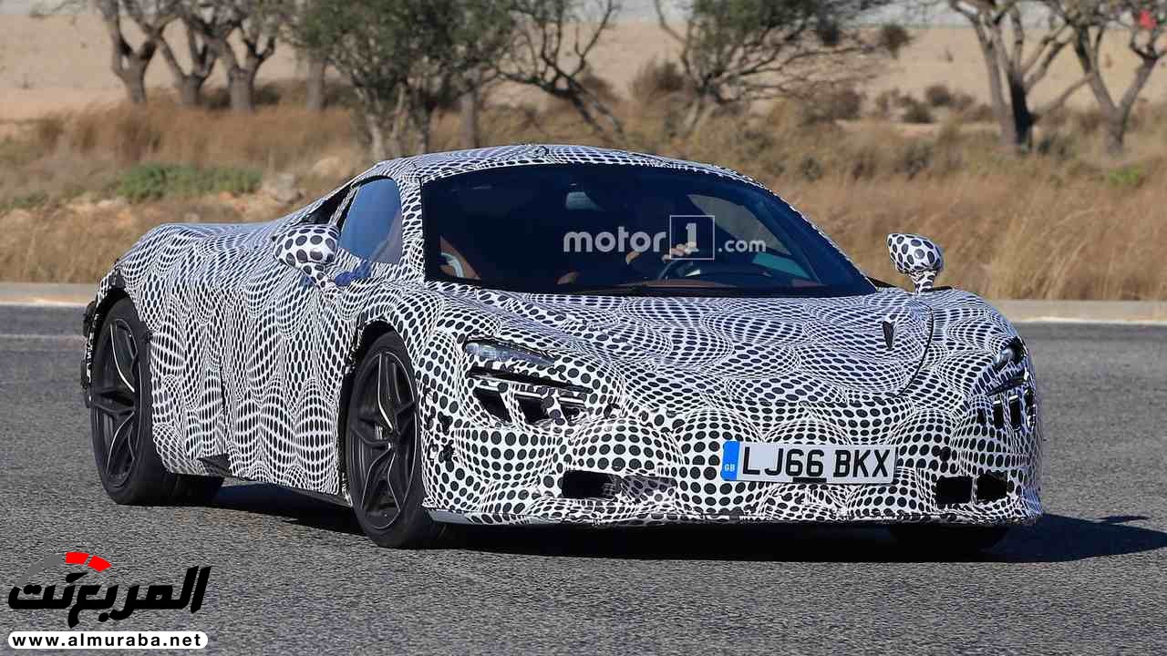 "صور تجسسية" أثناء اختبار السوبركار "مكلارين" P14 القادمة McLaren 3