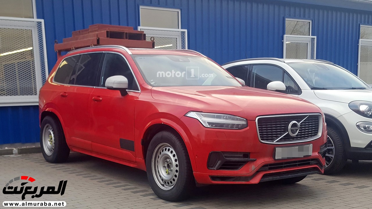 "صور تجسسية" لنموذج اختباري مريب لفولفو XC90 ويبدو أنه يخفي شيئًا ما Volvo 2