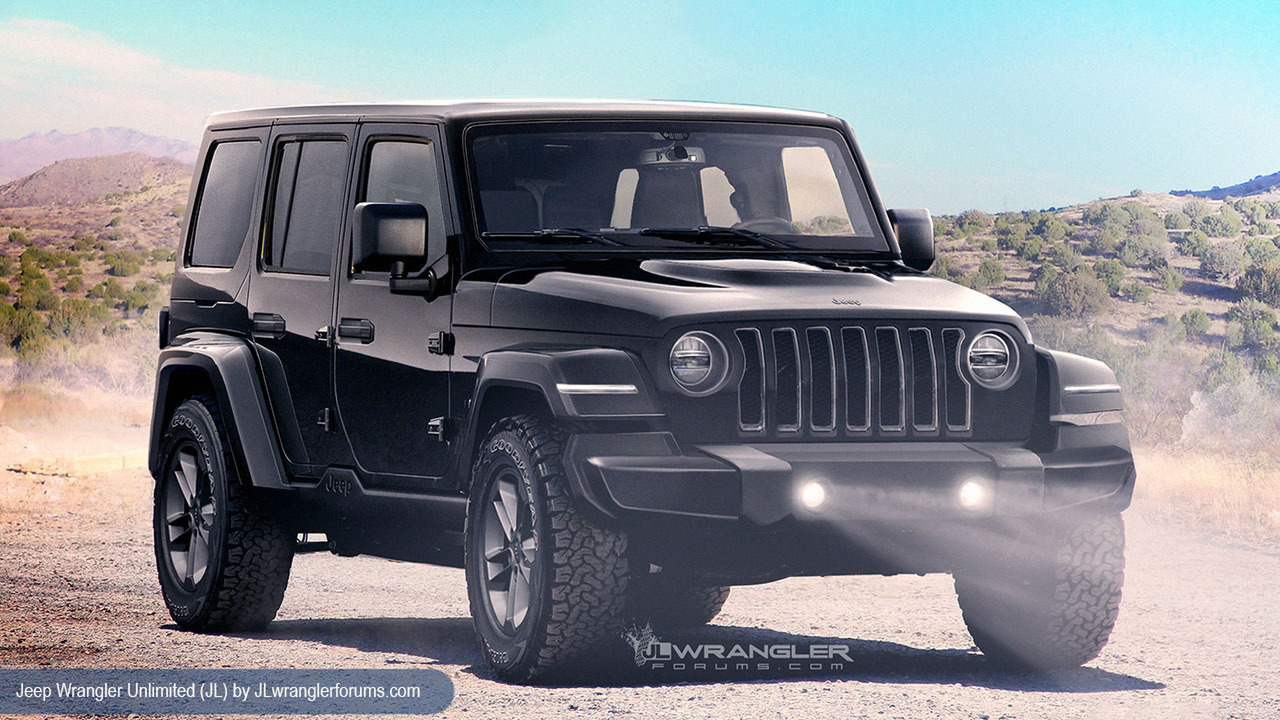 إنتاج الجيل القادم من “جيب” رانجلر 2018 سيبدأ في نوفمبر المقبل Jeep Wrangler